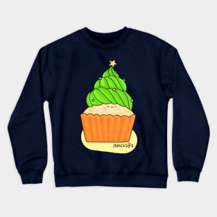 ChristmasTree Cupcake Crewneck Sweatshirt